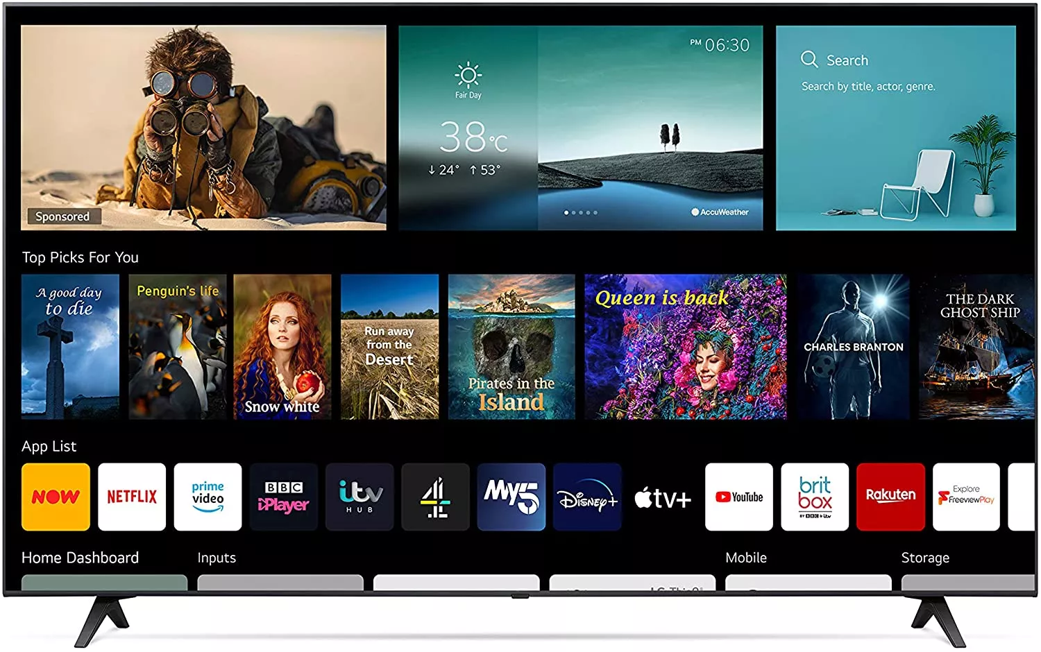 50UP77006LB TELEVISEUR LG 50 SMART 4K UHD 2021 HDR - 4