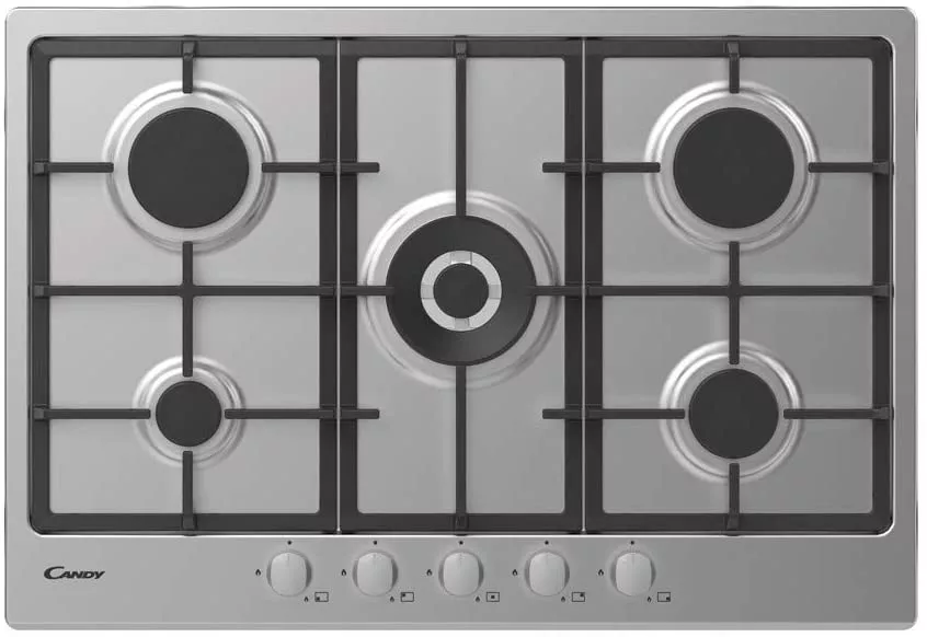CHG74WX PLAQUE CANDY 5 FEUX 75cm  FONTE INOX - CHG74WX - 0