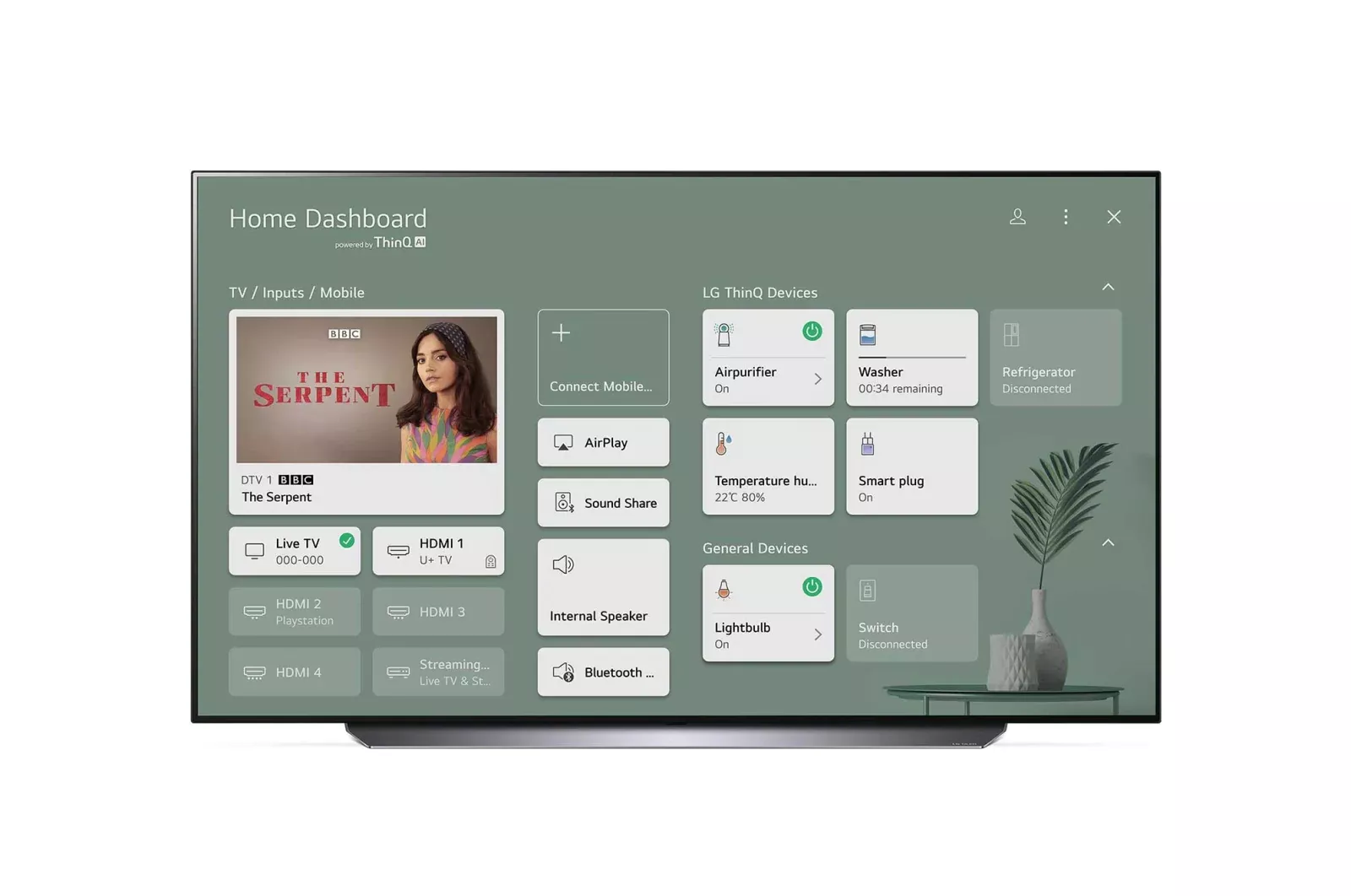 OLED65C14LB TELEVISEUR LG OLED 65'' 4K SMART α9 Gen 4 - 120 HZ - 4