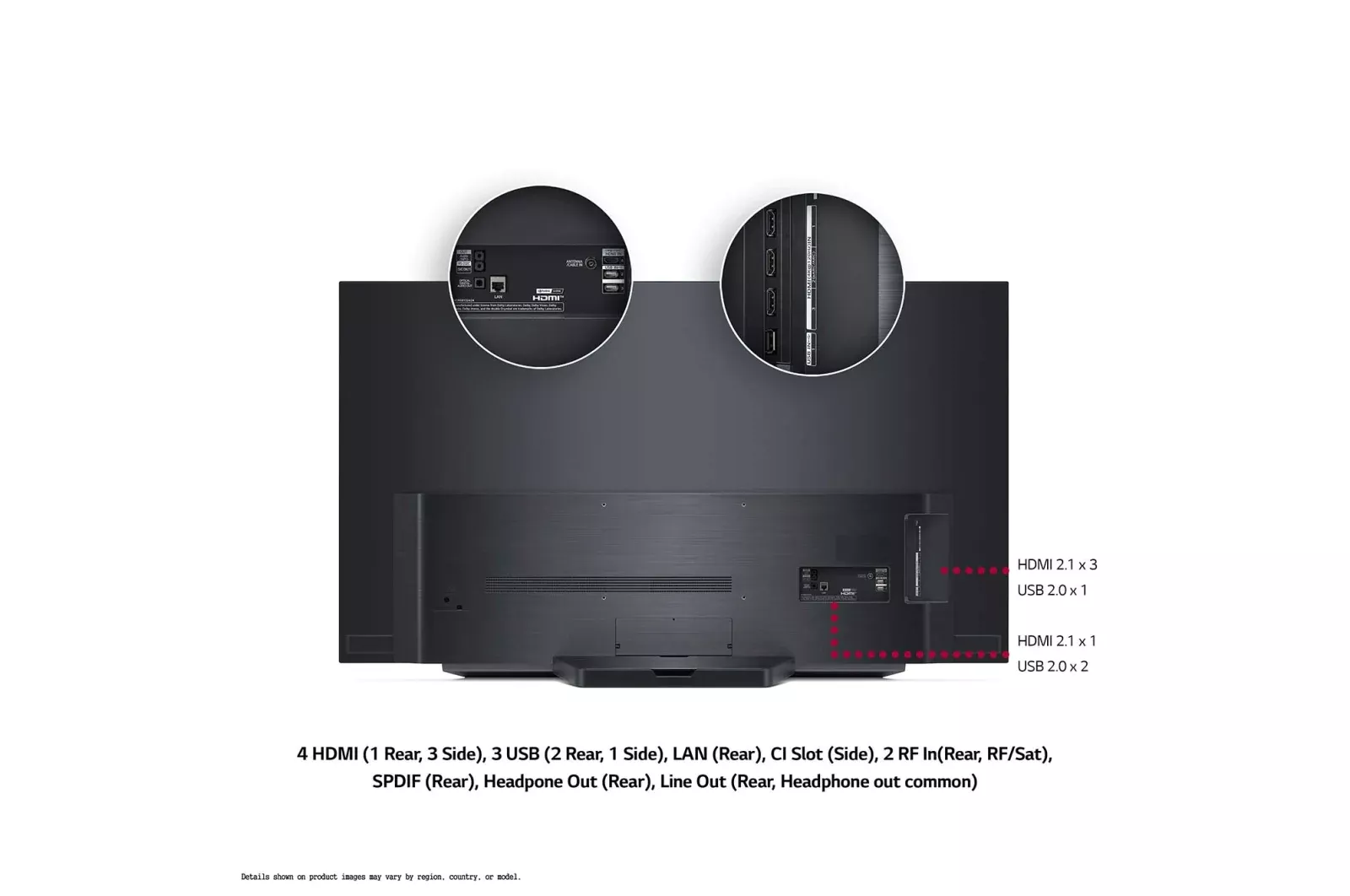 OLED65C14LB TELEVISEUR LG OLED 65'' 4K SMART α9 Gen 4 - 120 HZ - 5