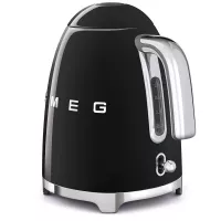 BOUILLOIRE SMEG 1.7LT 2400W 7 Tasses Inox Noir