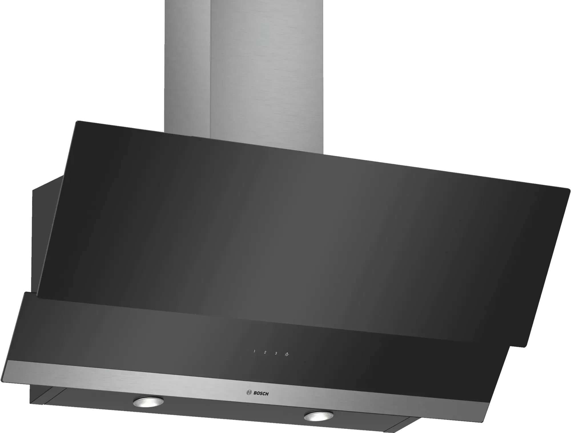 DWK095G60 HOTTE BOSCH 90CM en Verre Noir 630 M3/H Série 2 - 0