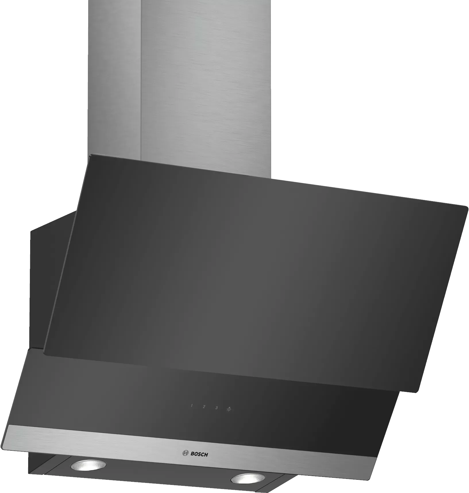 DWK065G60 HOTTE BOSCH 60CM En Verre Noir 593 M3/H Série 2 - 0