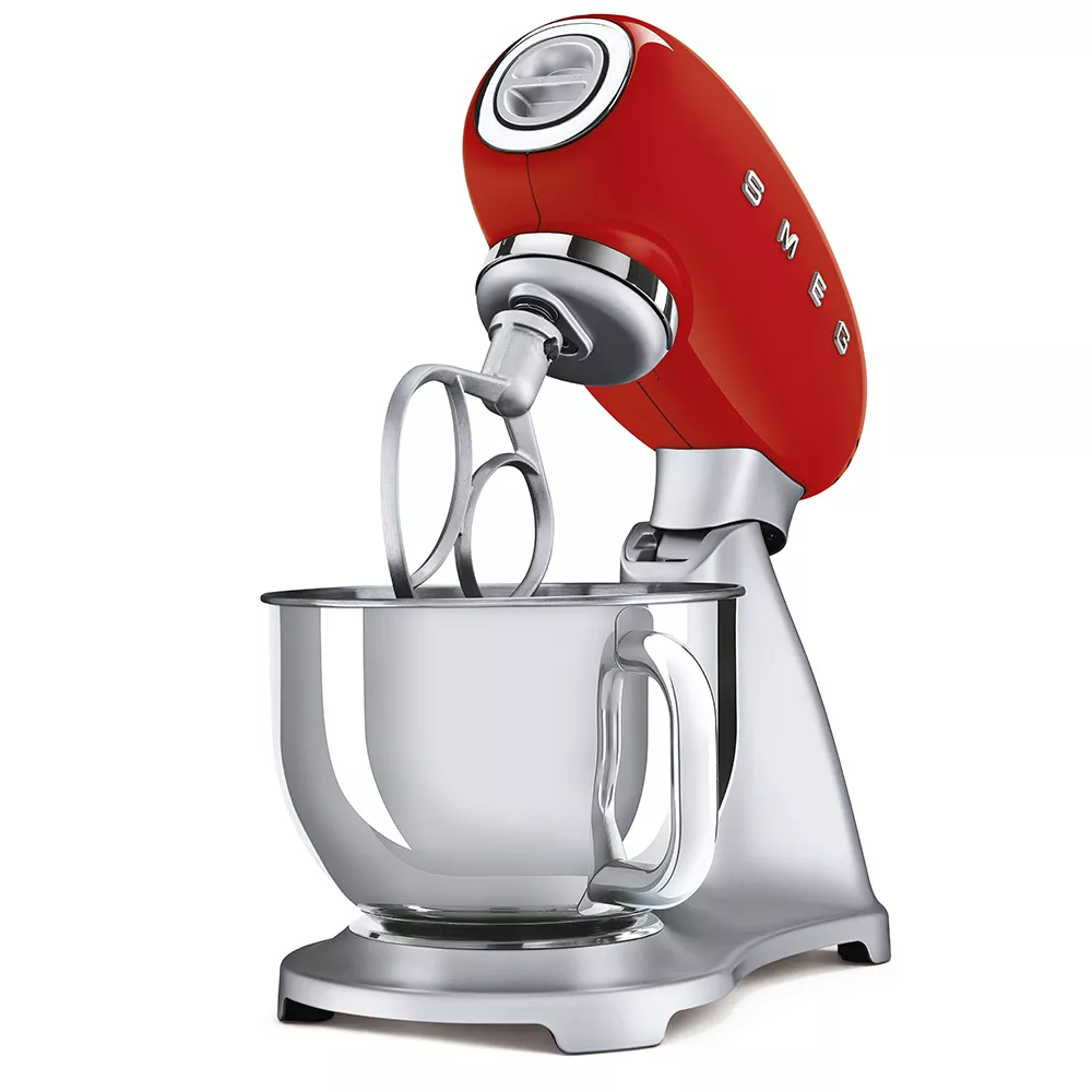 SMF02RDEU PETRIN SMEG ROUGE 800W 4.8L 2.6KG 10 VITESSE - 2
