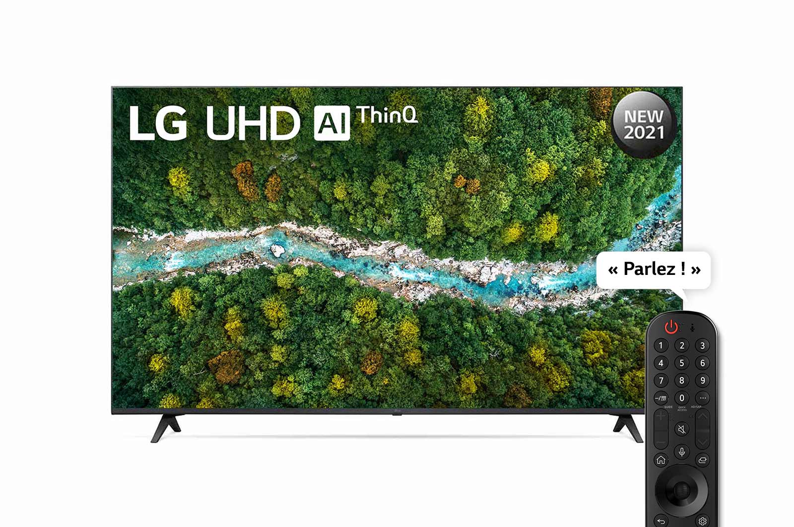 55UP77006LB TELEVISEUR LG 55 UHD SMART 4K - 1