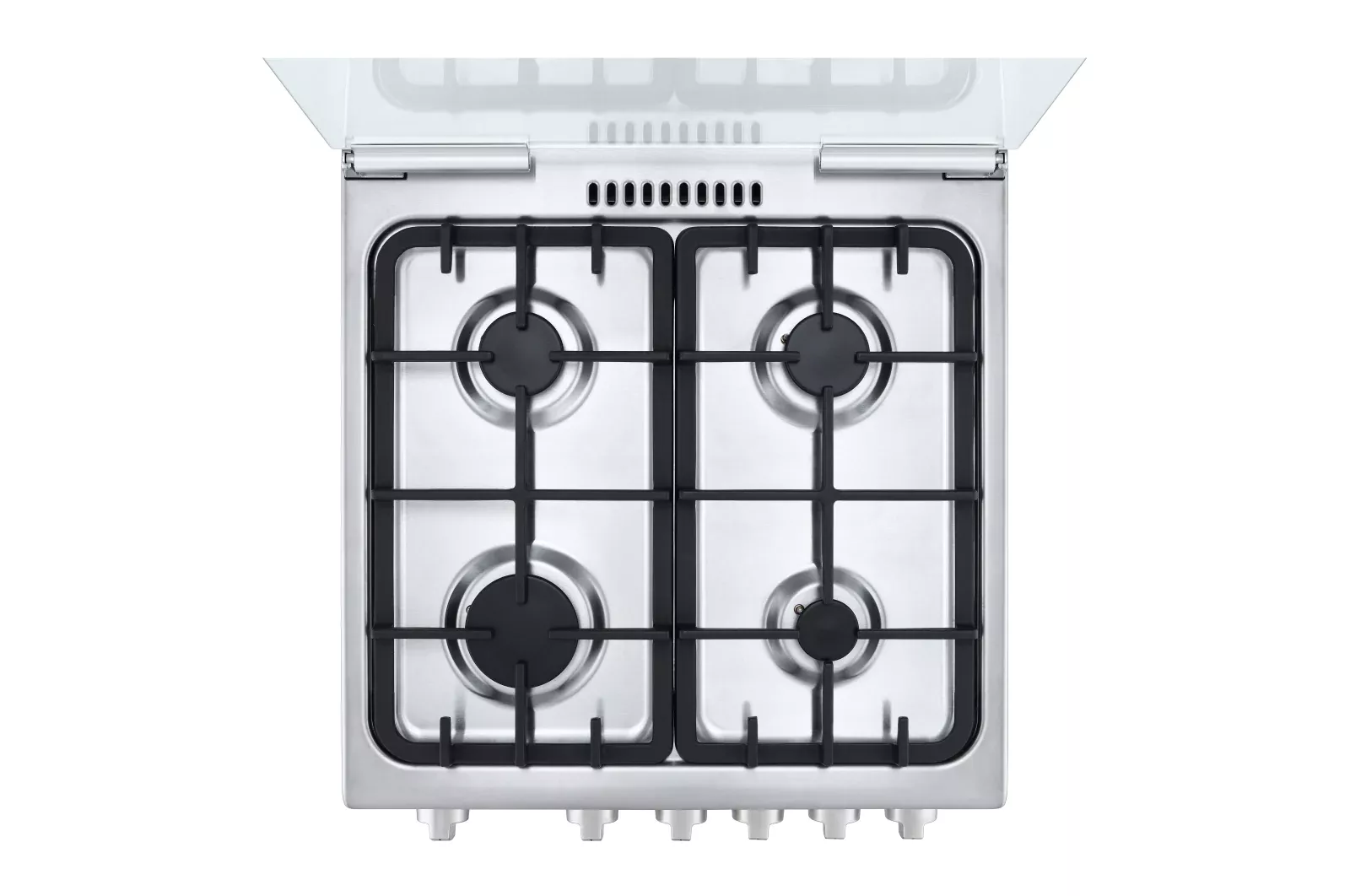 FA211RMA CUISINIERE LG 4 FEUX INOX 60 Cm Four + Grill - 4