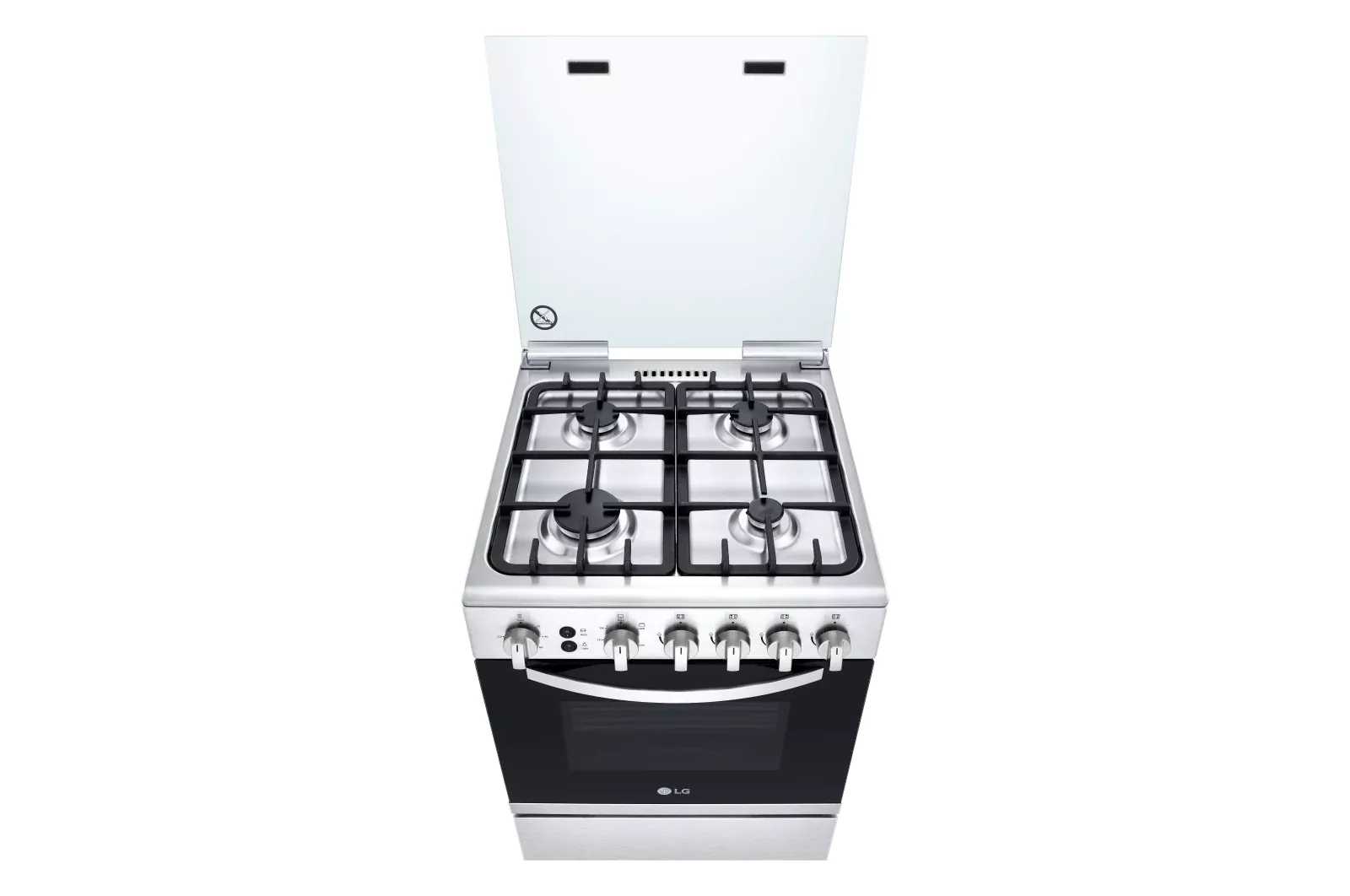 FA211RMA CUISINIERE LG 4 FEUX INOX 60 Cm Four + Grill - 2