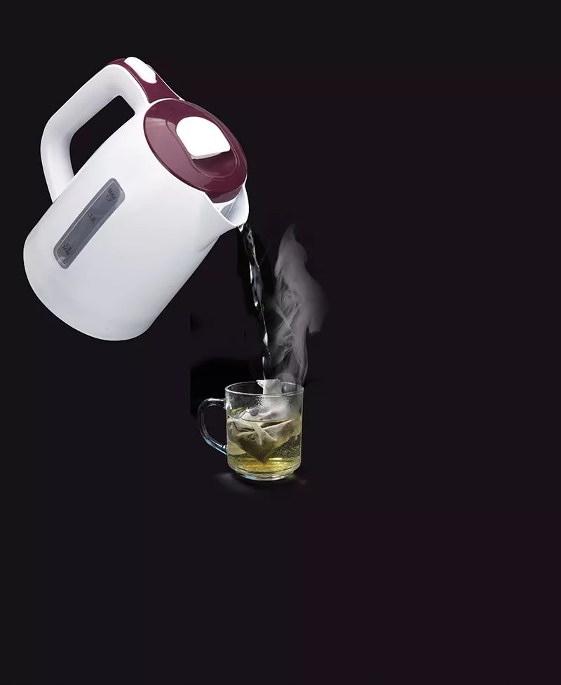 HA717 BOUILLOIRE JATA 1.7L / 2200W BLANC ET ROUGE - 4