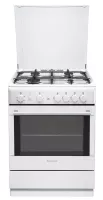 CUISINIERE ARISTON INOX 60CM CATALYSE GAZ/GAZ
