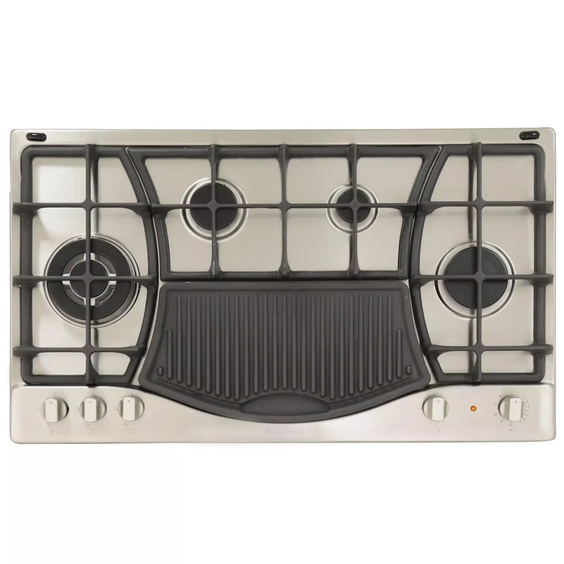 PH941MSTBGH/HA PLAQUE ARISTON 90CM INOX 4 ZONES GAZ + 1 ZONE ELEC - 2
