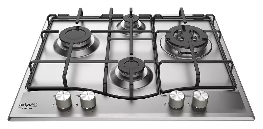 PCN642IX/HA PLAQUE ARISTON Gaz INOX 60CM EMAILLE - 0