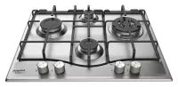 PLAQUE ARISTON Gaz INOX 60CM EMAILLE