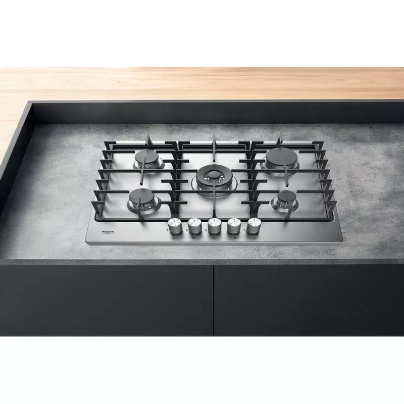 PPH75GD/IX PLAQUE ARISTON INOX 75CM EN ACIER INOXYDALE - 1