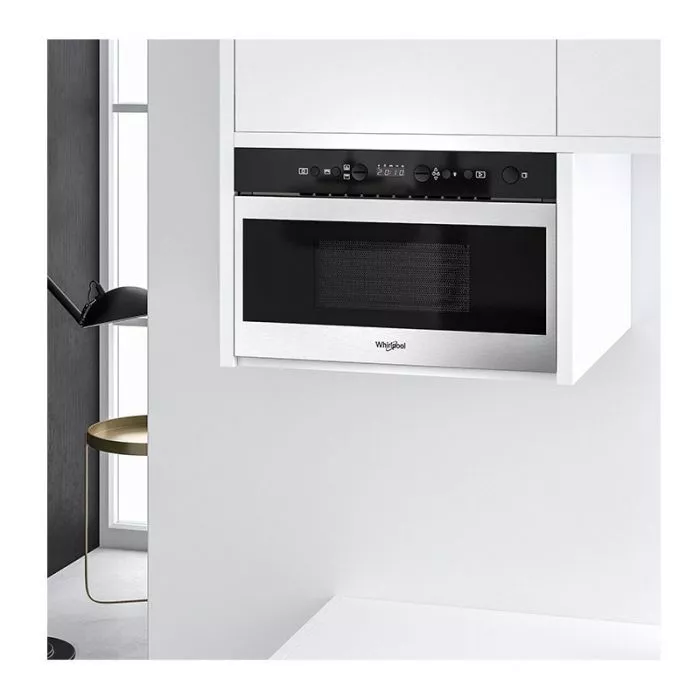 W7MN840 MICRO ONDE WHIRLPOOL ENC INOX/NOIR 22L AVEC GRILL - 6