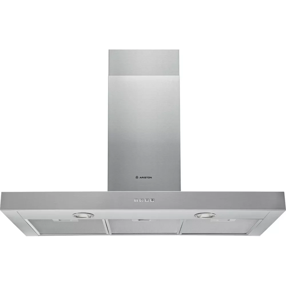 AHB9.4 FLMX HOTTE ARISTON CHEMINÉE INOX 90CM 432 m3/h - 0