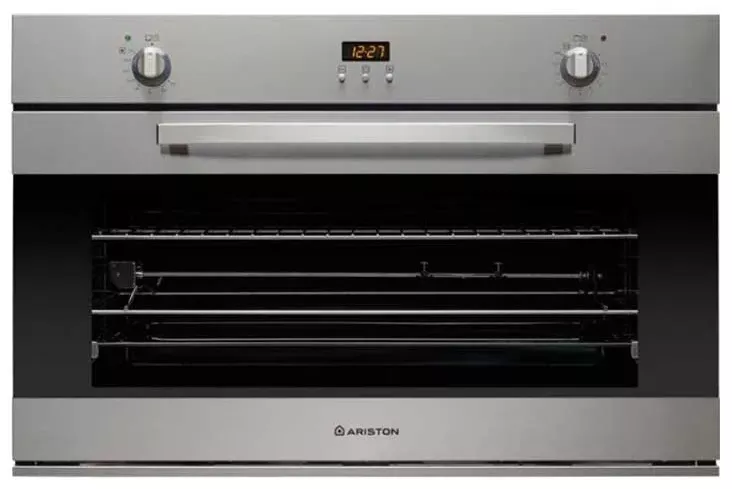 MHG22/IX FOUR ARISTON ENC GAZ/ELEC INOX 90CM 81L TOURNE - 0