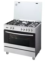 CUISINIERE LG 5 Feux gaz - Four 100 L + Grillage