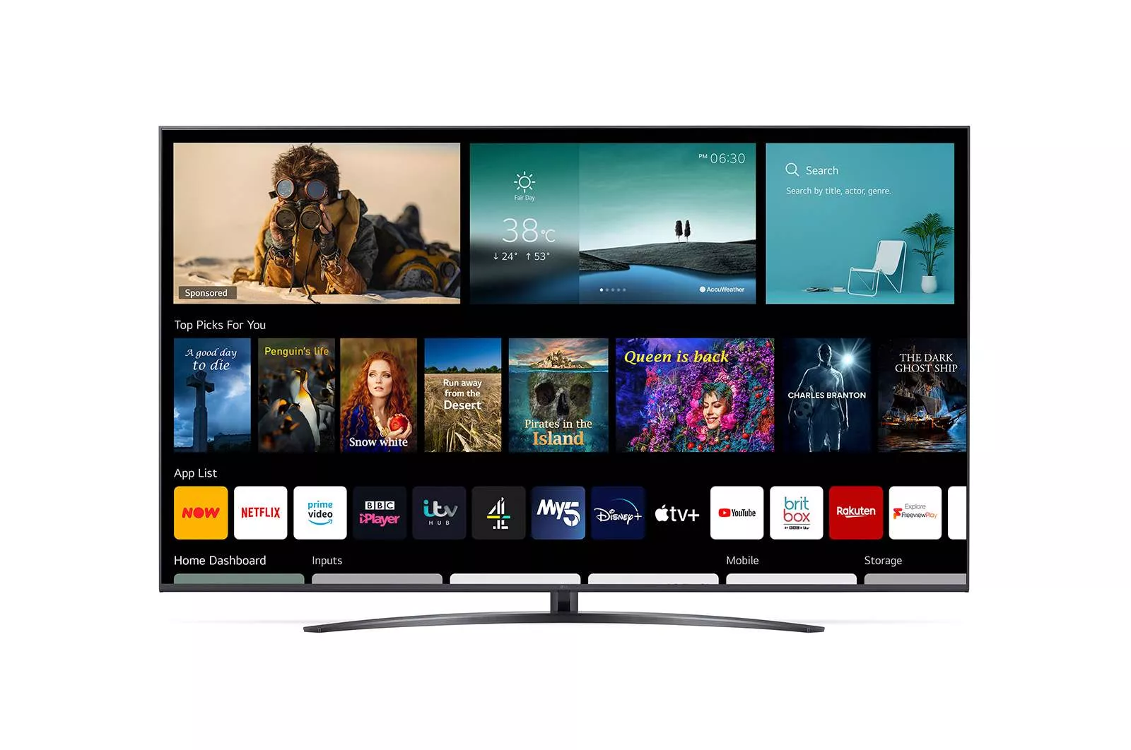 75UP78006LB TELEVISEUR LG 75 4K UHD TELECOMMANDE MAGIC - 2