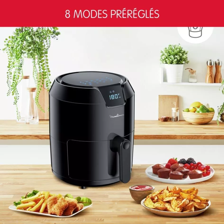 EZ401810 Friteuse Moulinex Sans Huile Capacité XL 4,2 L - 4