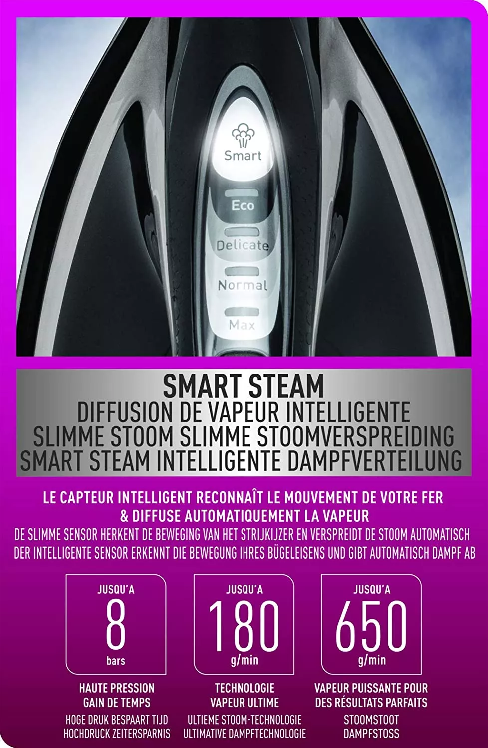 GV9610C0 Centrale Vapeur Calor Technologie Professionelle - 4