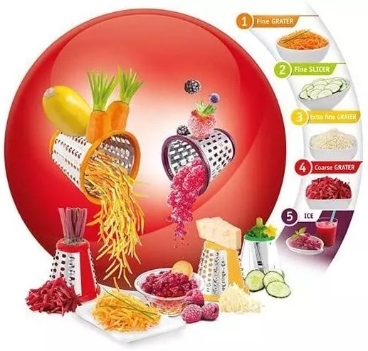 DJ812510 Découpe légumes Électrique Moulinex Fresh 5 en 1 - 2