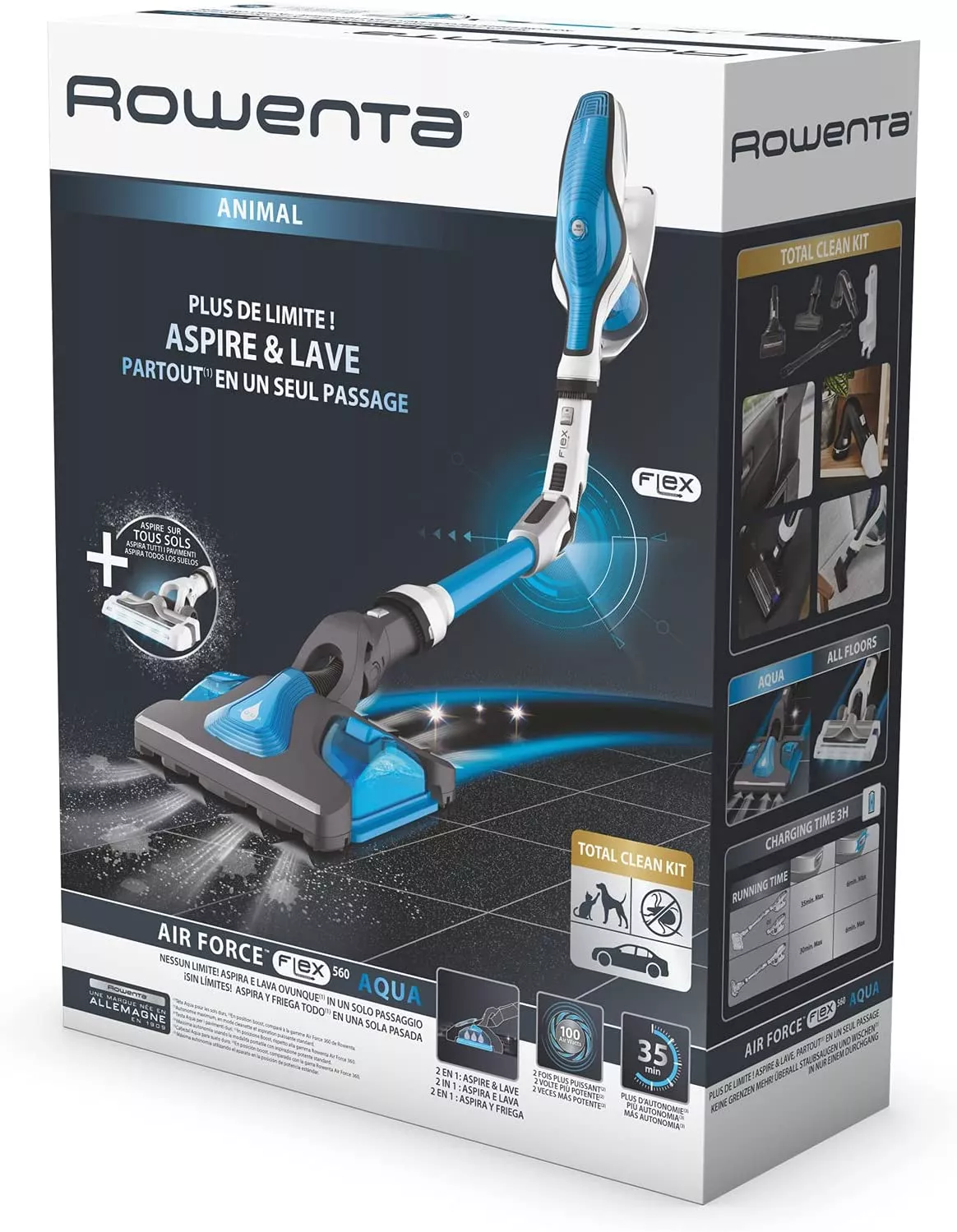 RH9490WO Aspirateur Balai rowenta Multifonction sans fil - 13