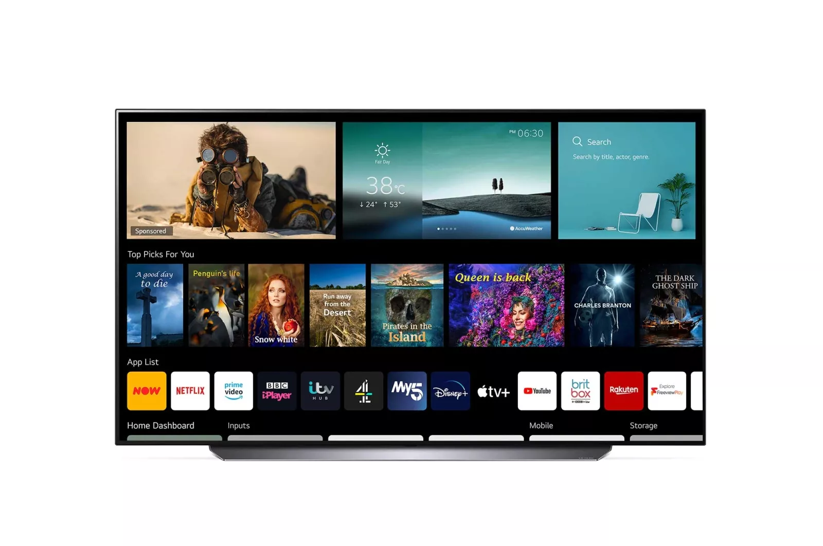 OLED77C14LB Televiseur LG C1 77 inch 4K Smart OLED TV 2021 - 3