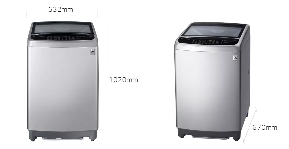 T1688NEHTE MACHINE A LAVER LG 16 KG TOP LOADER GRIS - 9