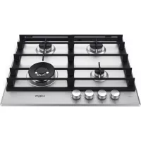 PLAQUE WHIRLPOOL 60cm INOX 4 FEUX FONTE iXelium