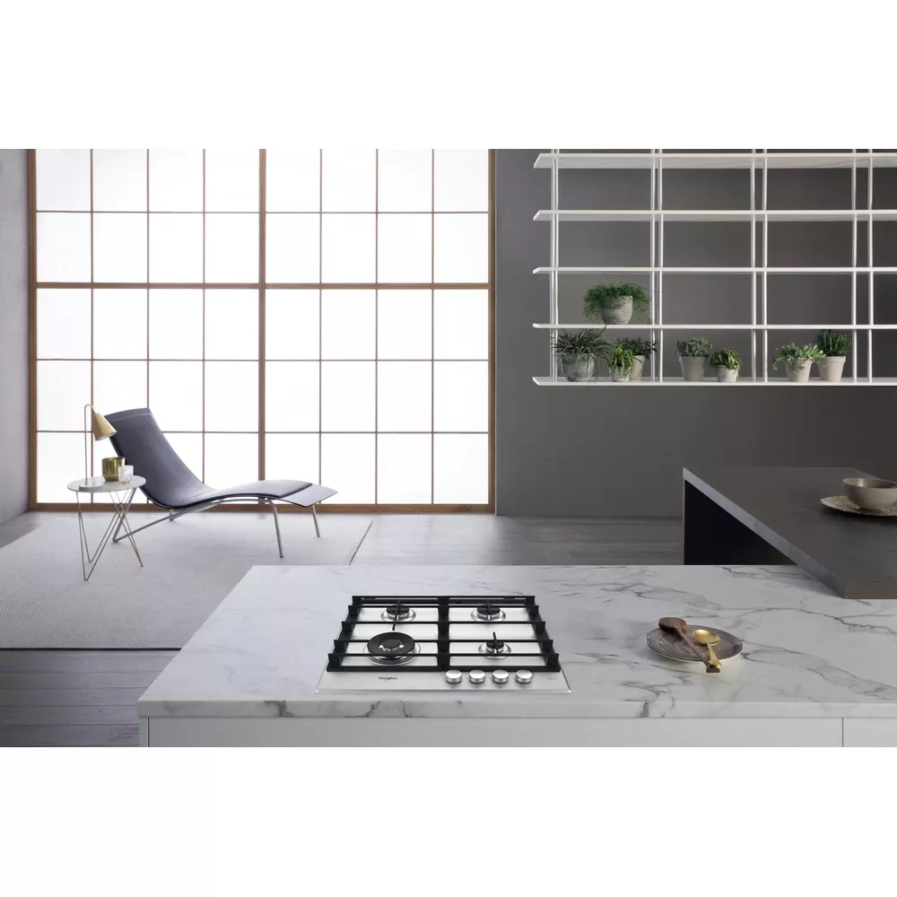 GMWL628/IXL PLAQUE WHIRLPOOL 60cm INOX 4 FEUX FONTE iXelium - 3
