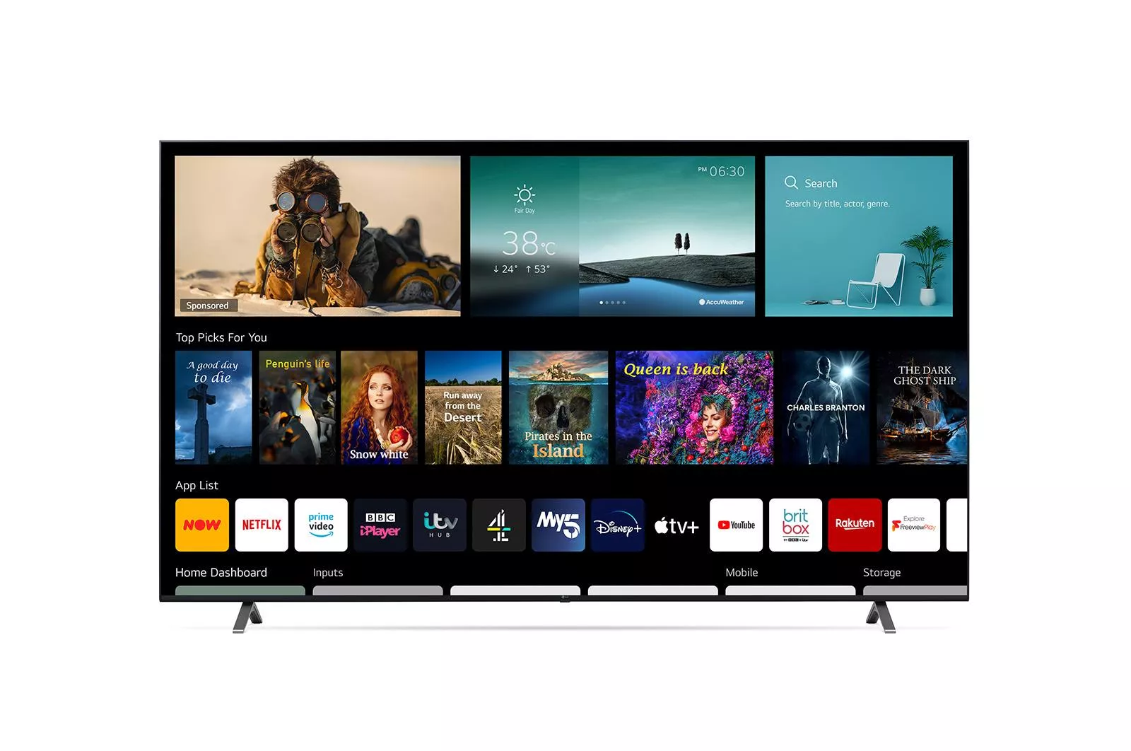 82UP80006LA TELEVISEUR LG 195cm Smart TV UHD 4K 82 pouces - 2
