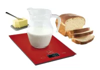 BALANCE DE CUISINE JATA ELECTRONIC ROUGE LCD 5KG