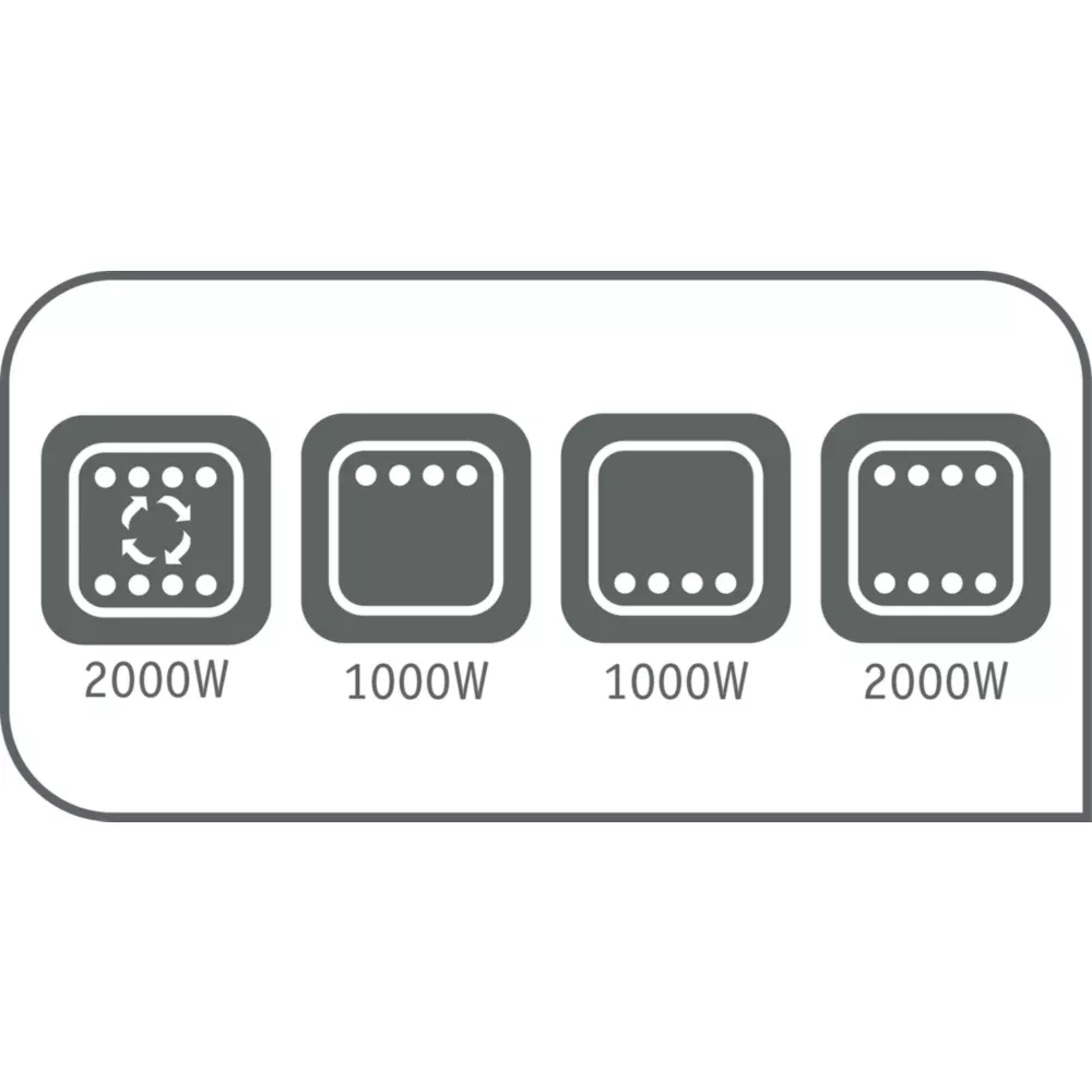 OX485E10 FOUR MOULINEX OPTIMO 39L SILVER CHALEUR TOURNANTE - 9