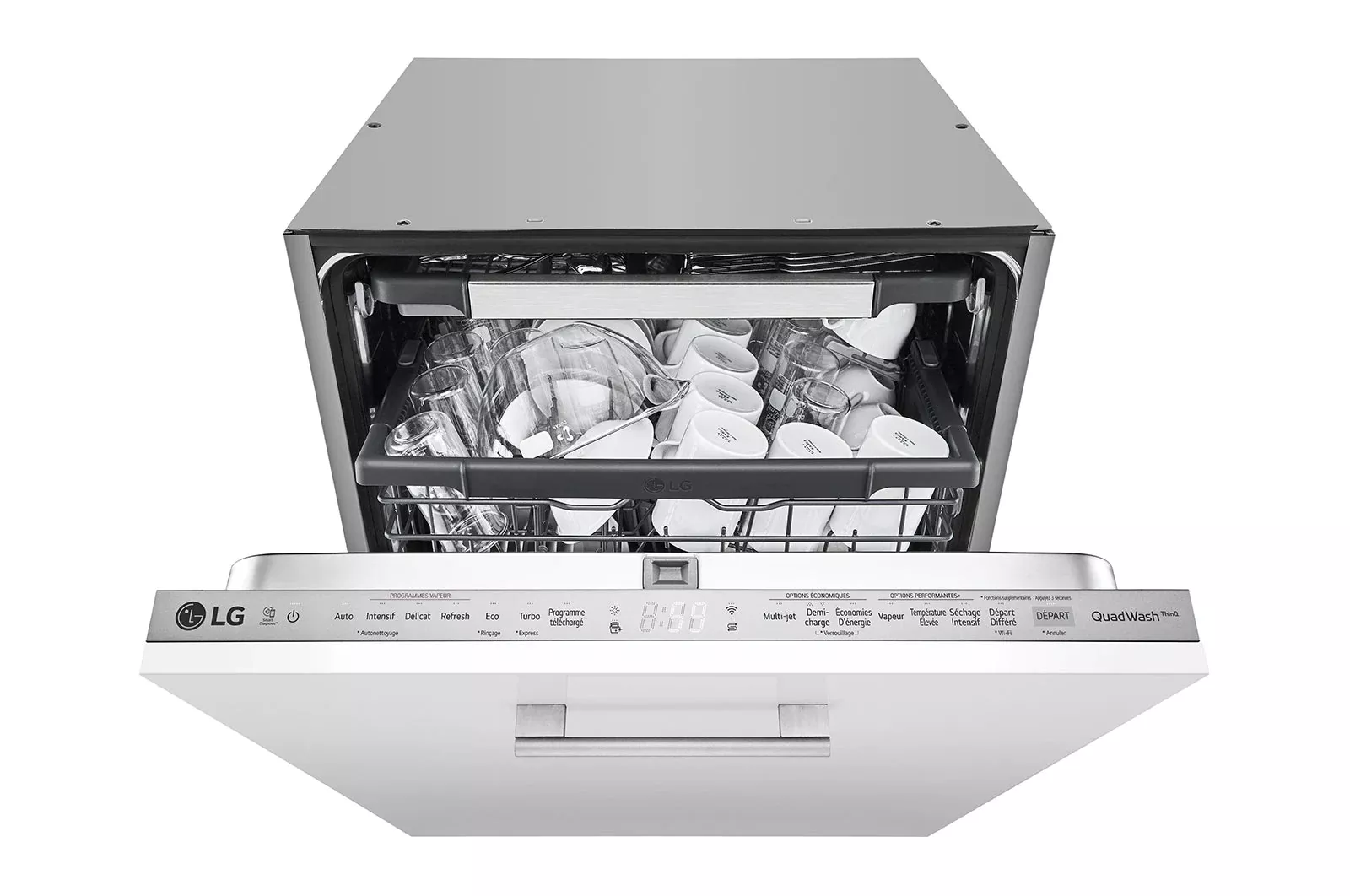 DB325TXS Lave vaisselle LG 14C 3T encastré QuadWash Vapeur - 0