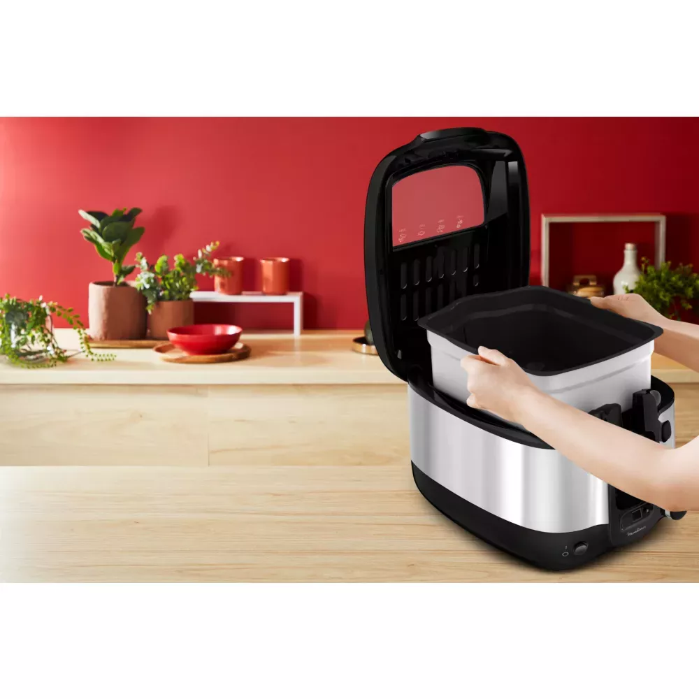 AM316D10 FRITEUSE MOULINEX SUPER UNO INOX/NOIR 1.5KG - 5