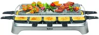 RACLETTE TEFAL INOX 2 EN 1 + PIERRADE 1350W +10