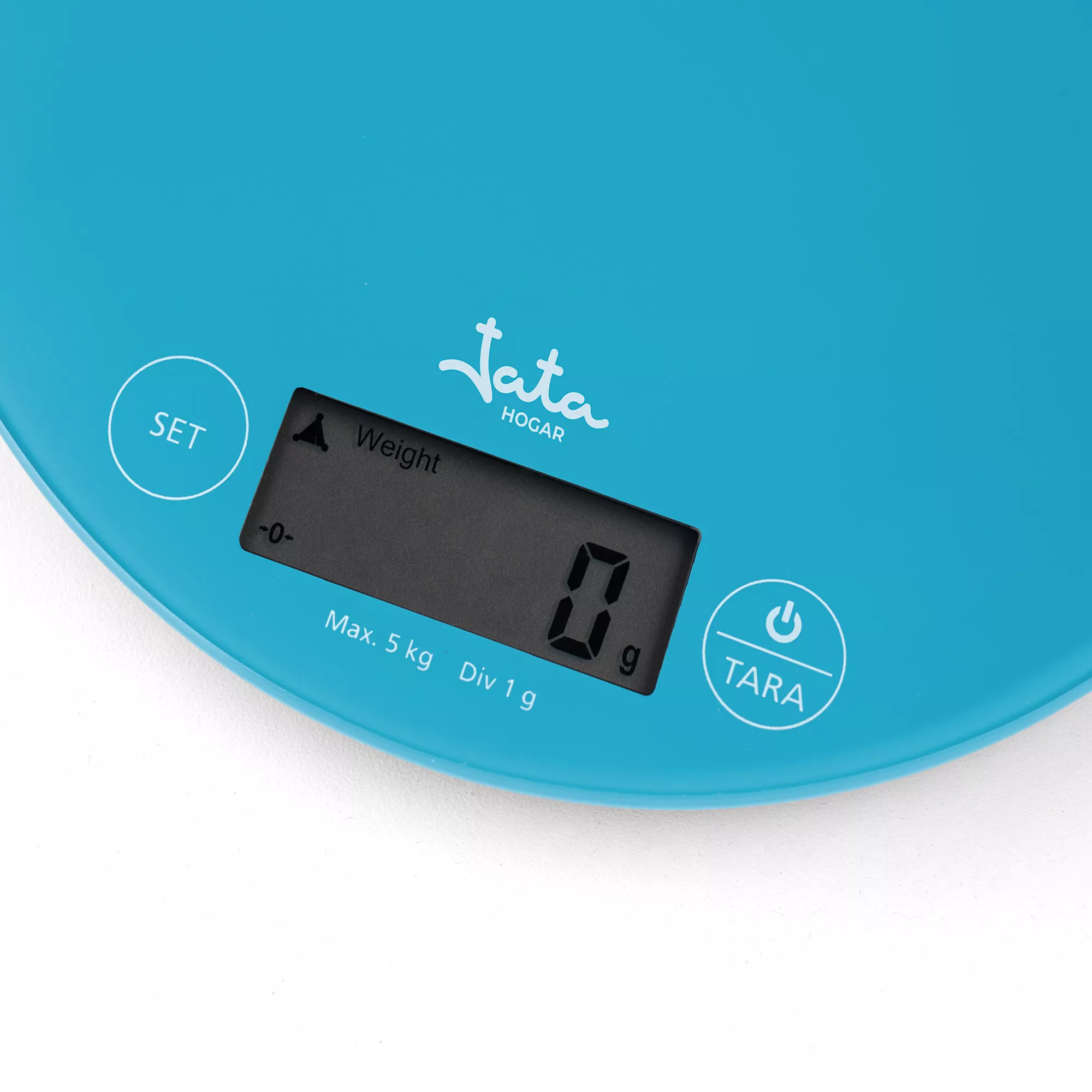 HBAL7230 BALANCE DE CUISINE JATA EN VERRE RONDE LCD - 1