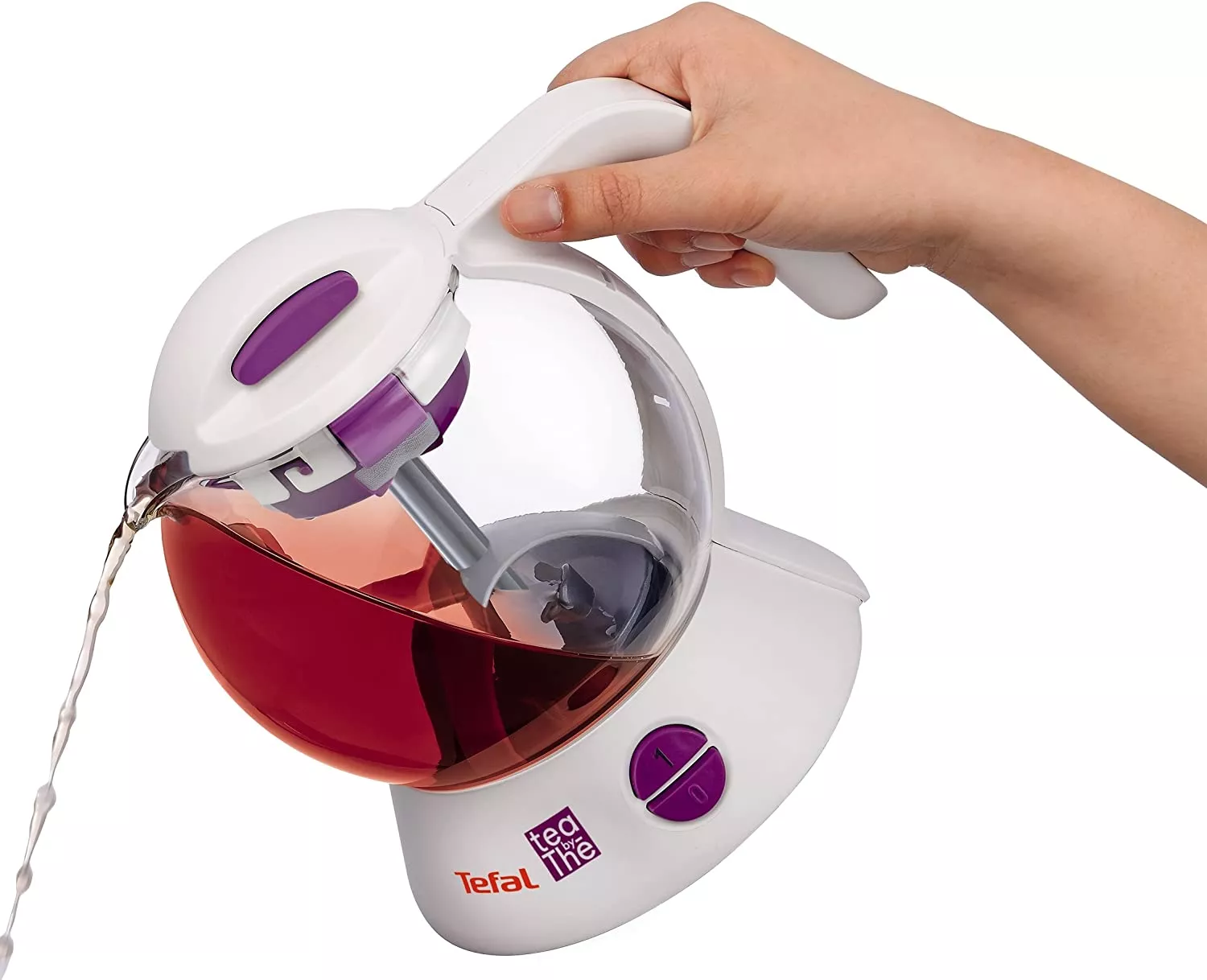 BJ1100FR THEIERE ELECTRIQUE TEFAL MAGIC TEA SANS FIL 1L - 2