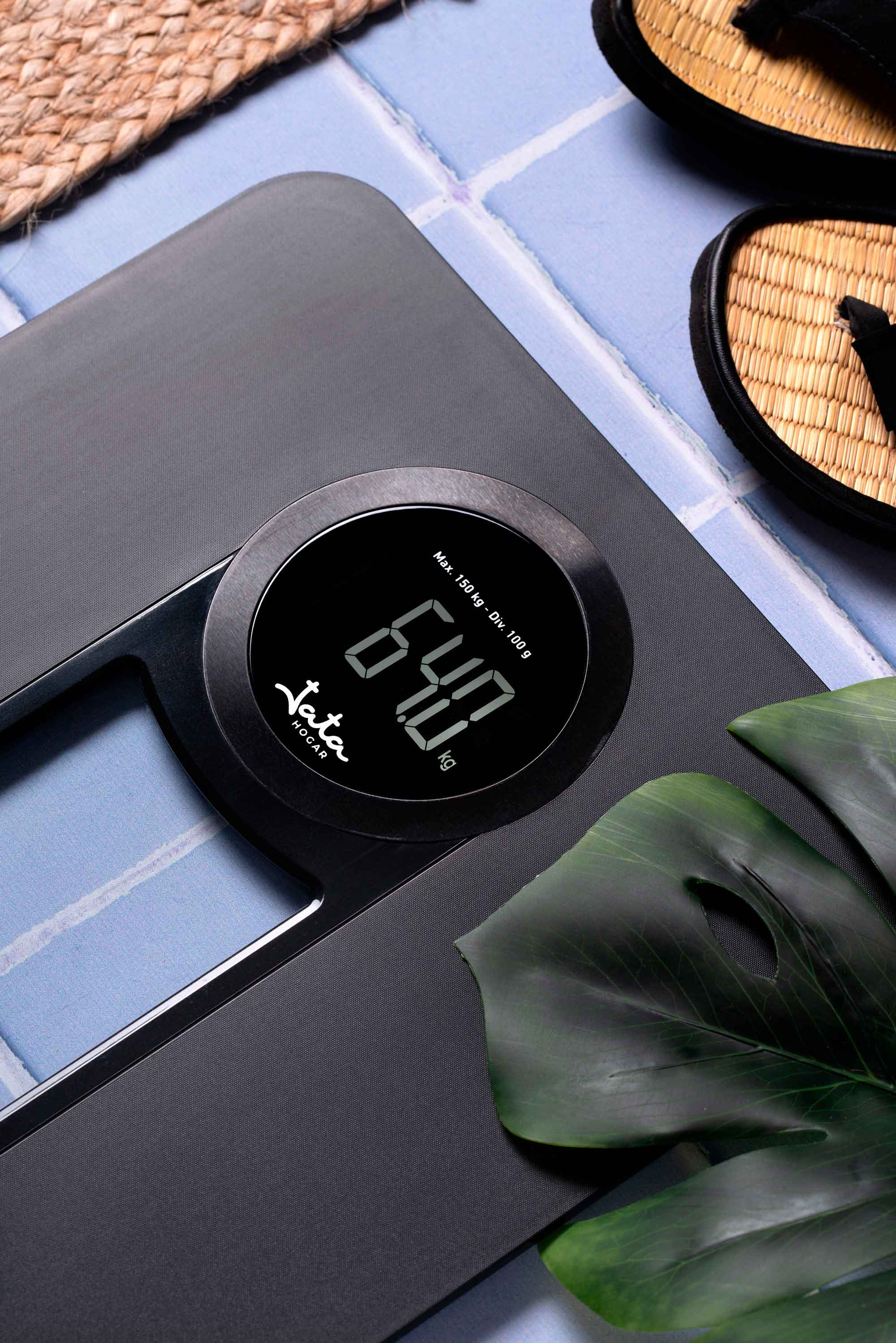 HBAS1416 PESE PERSONNE JATA EN VERRE LCD 150 KG - 6