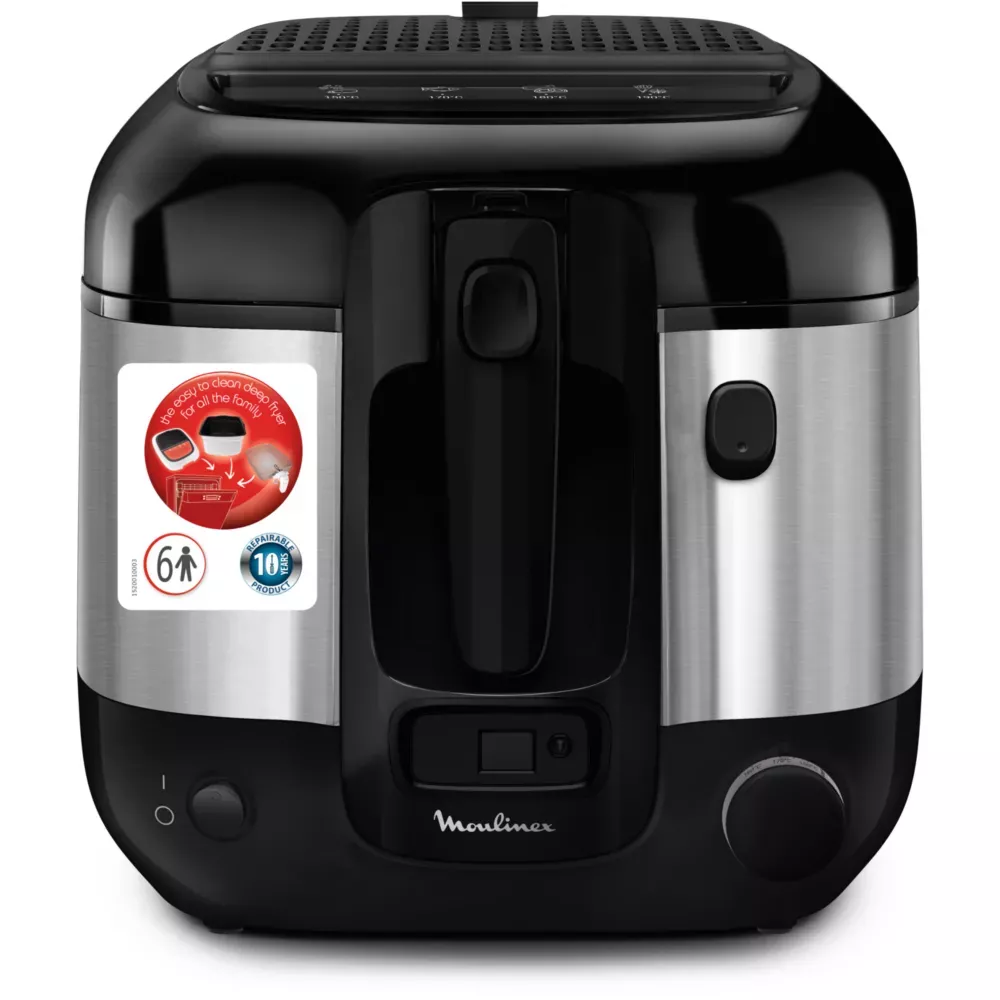 AM316D10 FRITEUSE MOULINEX SUPER UNO INOX/NOIR 1.5KG - 2