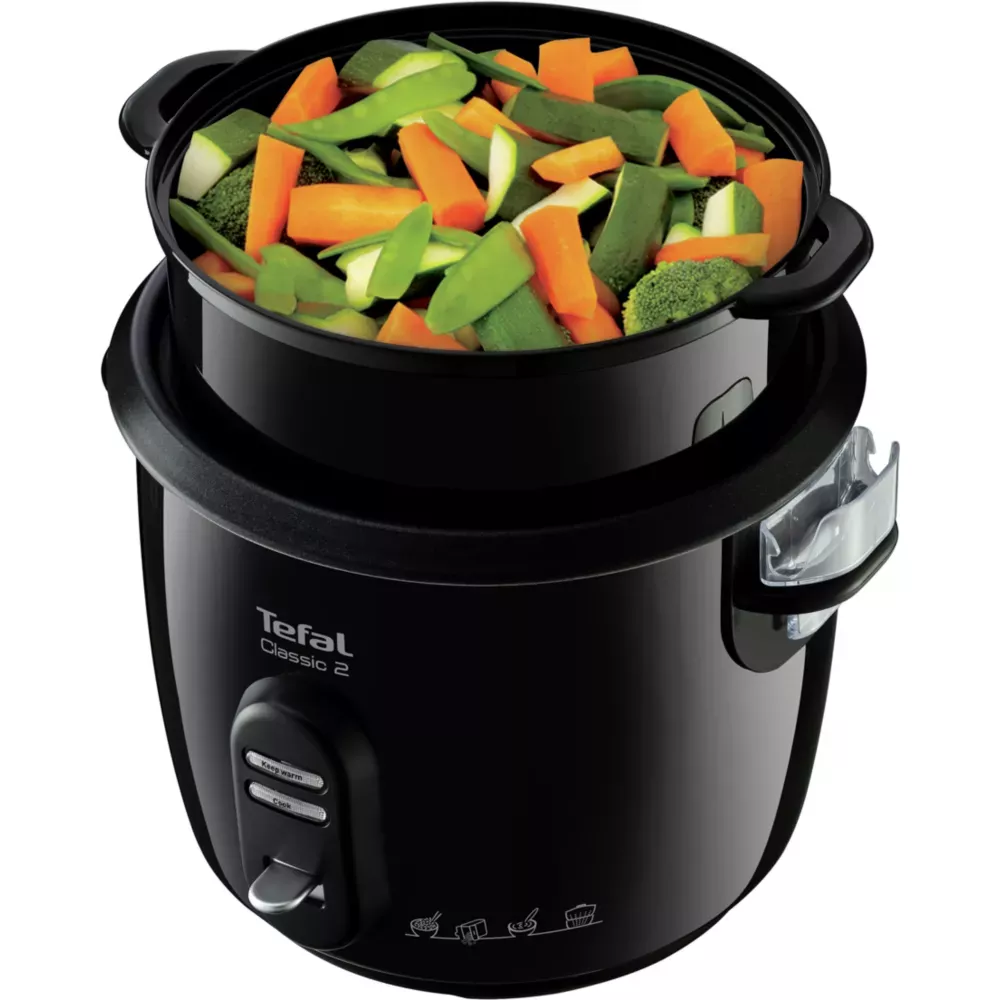 RK103811 CUISEUR A RIZ TEFAL CLASSIC 2 NOIR METALLISE 5L - 1