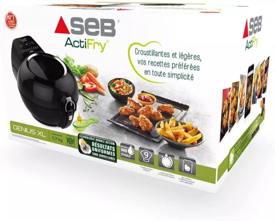 AH960800 FRITEUSE SEB ACTIFRY GENIUS XL NOIR INTELLIGENTE - 6