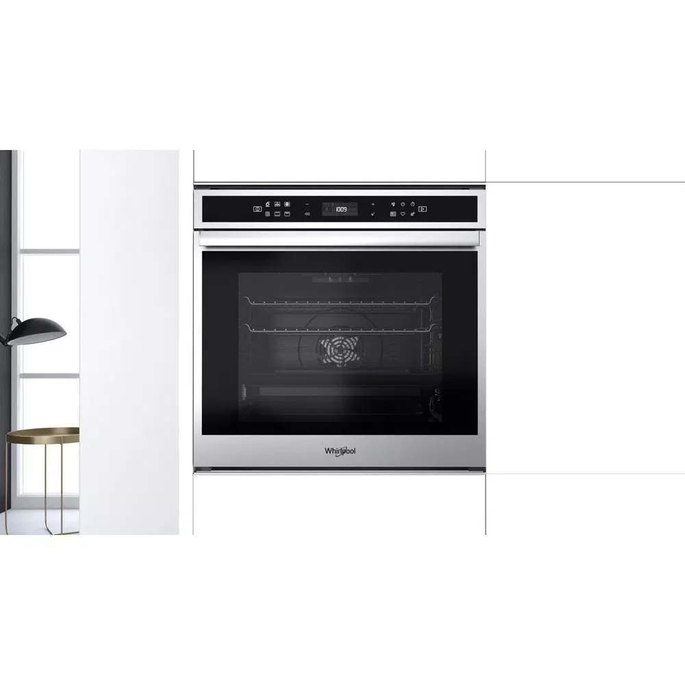 W60M44PBS1P FOUR WHIRLPOOL ELEC ENC INOX Pyrolyse 6ème SENS - 3