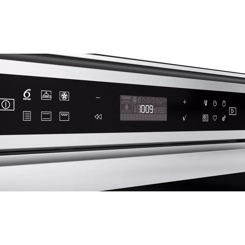 W60M44PBS1P FOUR WHIRLPOOL ELEC ENC INOX Pyrolyse 6ème SENS - 4