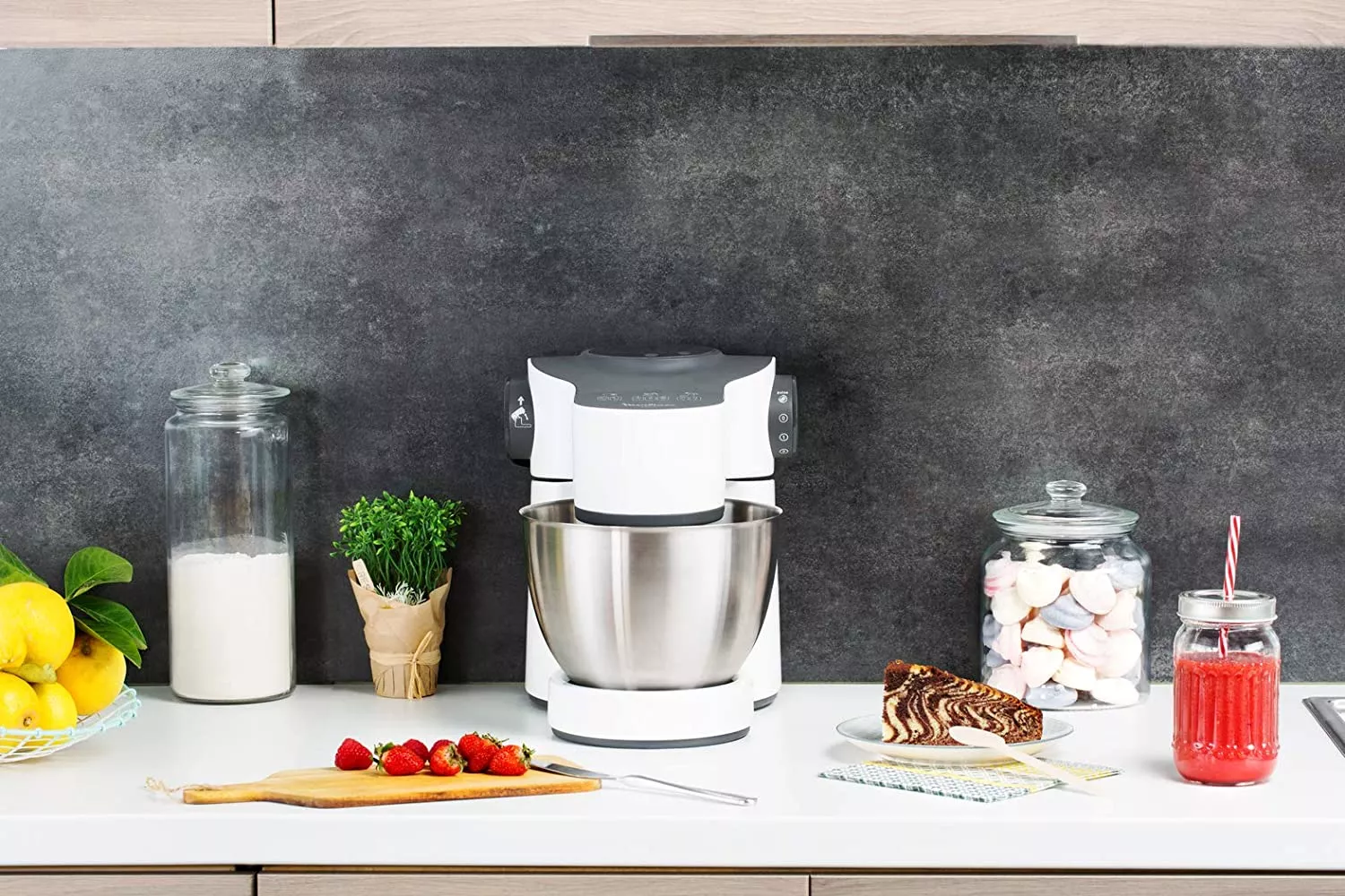 QA31011 Petrin MOULINEX multifonction WIZZO BLANC Bol INOX - 15