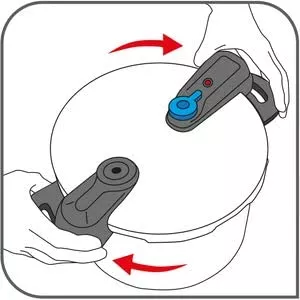 P3071400/07 Cocotte Autocuiseur TEFAL 8 L Acier inoxydable - 4