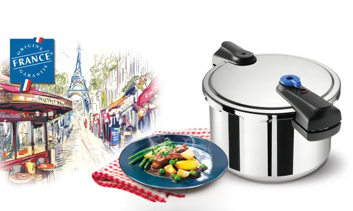 P3071400/07 Cocotte Autocuiseur TEFAL 8 L Acier inoxydable - 9