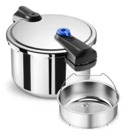 Cocotte Autocuiseur TEFAL 8 L Acier inoxydable