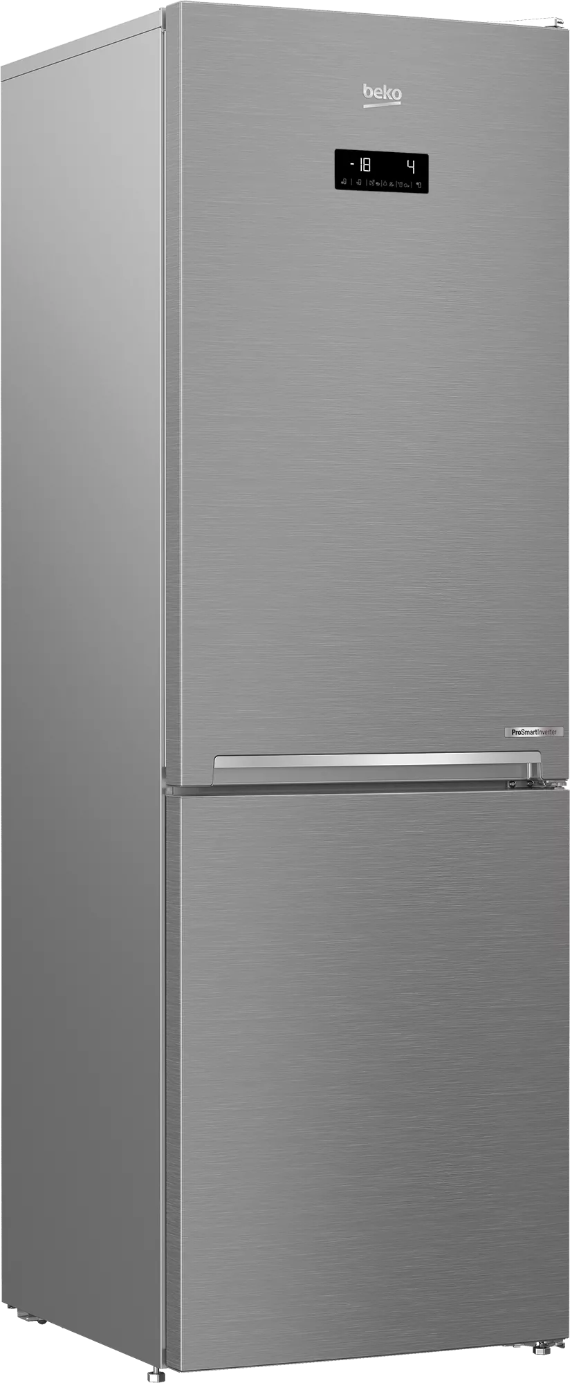 RCNE450SX Réfrigérateur  BEKO 450L  SILVER Combiné - 0