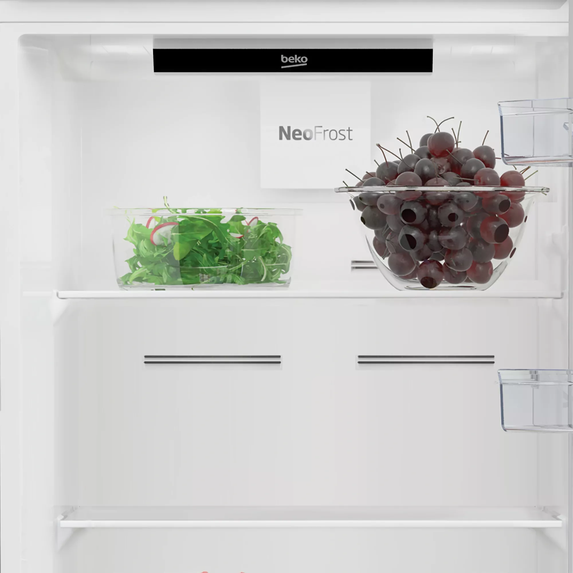 RCNE450SX Réfrigérateur  BEKO 450L  SILVER Combiné - 5